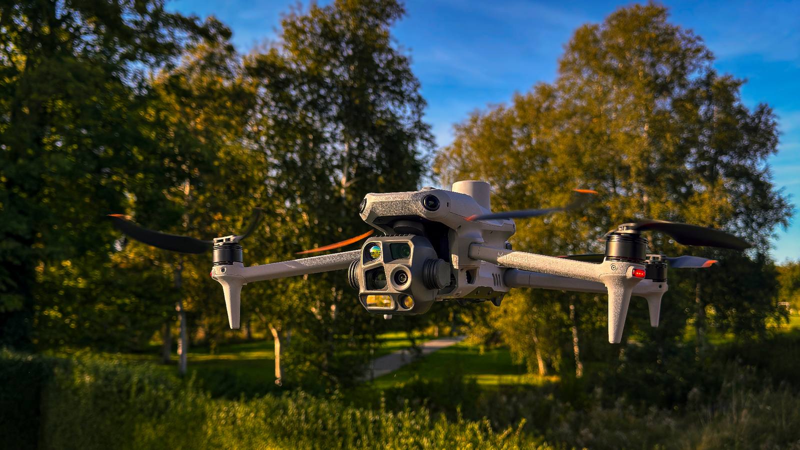 Drone inspection of an industrial building