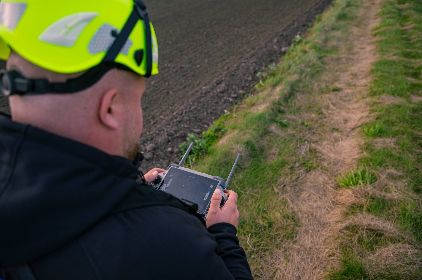 Drone thermography of a building